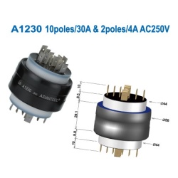 اسلیپ رینگ 10 پل (روتاری کانکتور) Asiantool ایشن تول ساخت تایوان مدل A1230