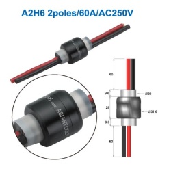 اسلیپ رینگ 2 پل (روتاری کانکتور) Asiantool ایشن تول ساخت تایوان مدل A2H6