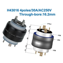 اسلیپ رینگ 4 پل (روتاری کانکتور) Asiantool ایشن تول ساخت تایوان مدل H43016